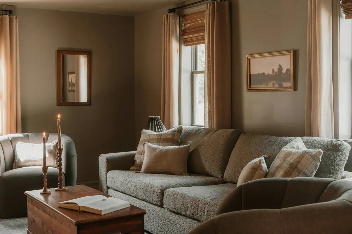 Salón de una vivienda acogedora
